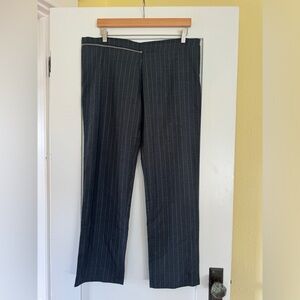 Miaou Charcoal Pinstripe Dress Pants